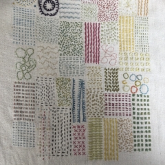 July daily stitching